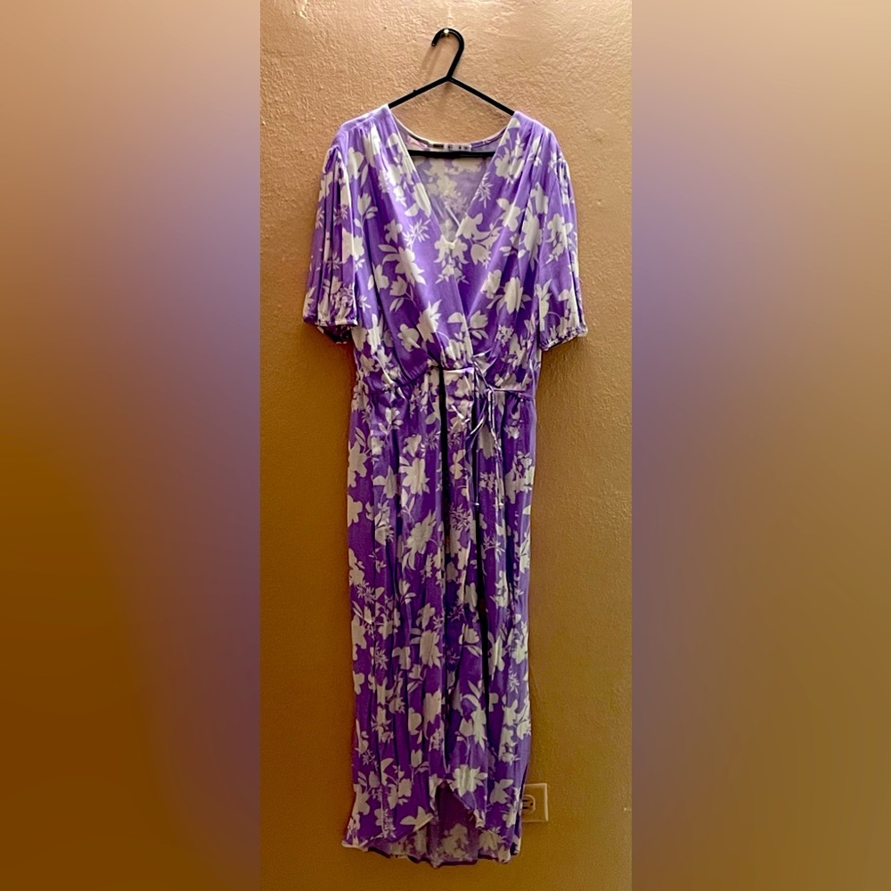 Lavender cocktail dress